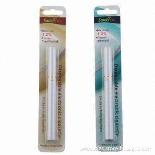 Disposable Electronic Cigarettes, Electronic Cigarettes, Up to 600 Puffs
